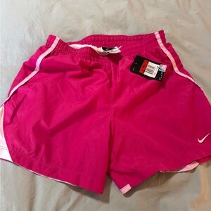 Nike girls Fuchsia Athletic Shorts